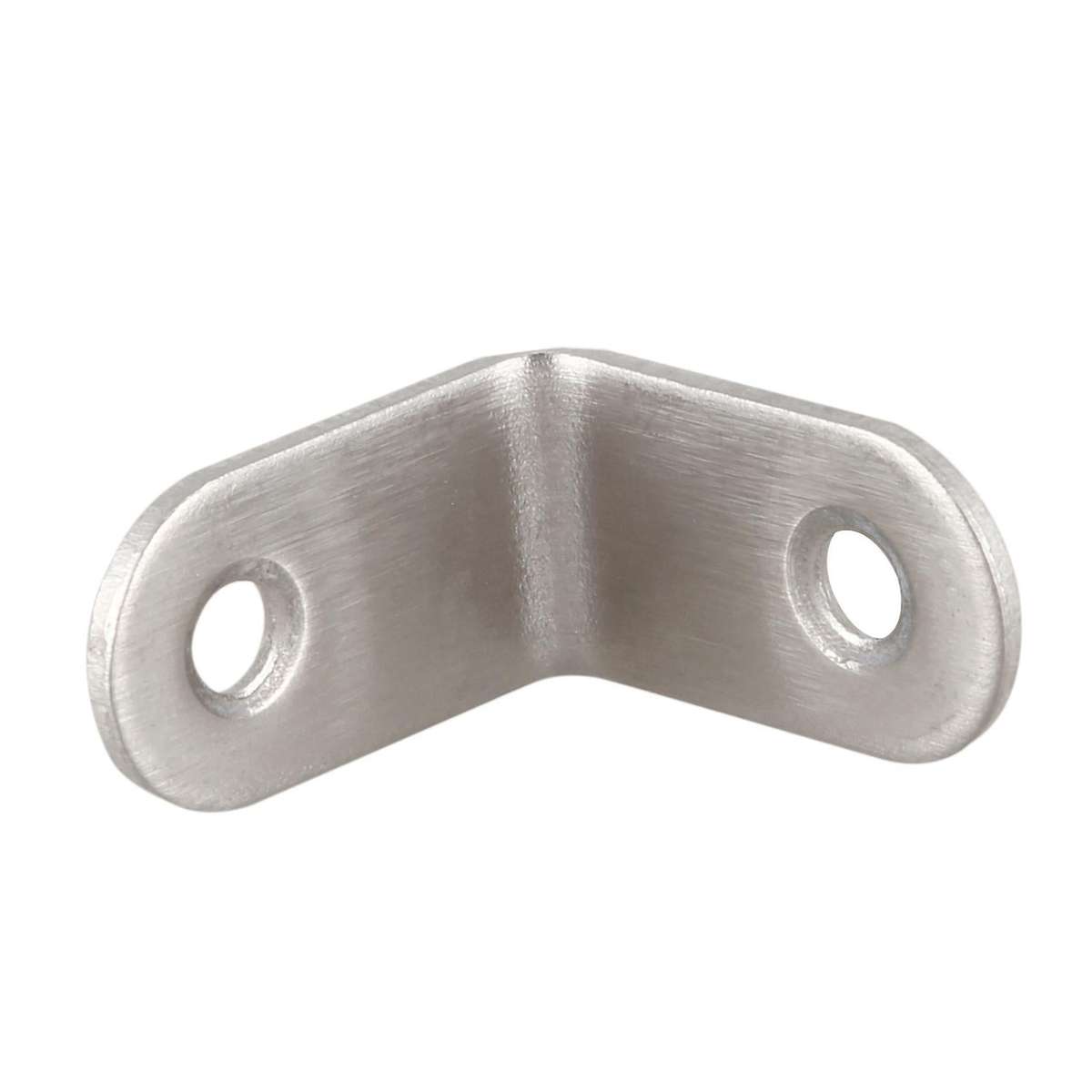 12 Pcs 30x30mm Metal Corner Brace Joint Right Angle Bracket Silver