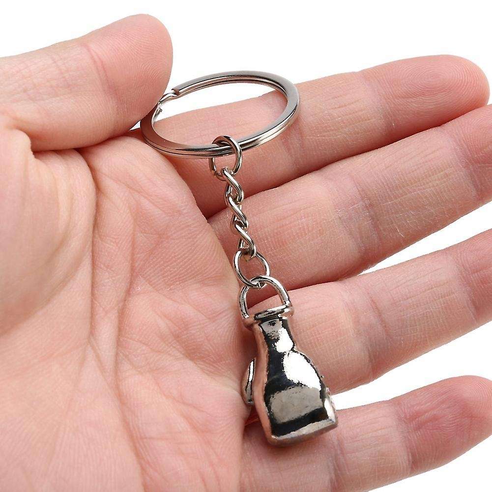 Car Alloy Pendant Gift Dreamed Keyfob Key Ring Keychain Boxing Gloves