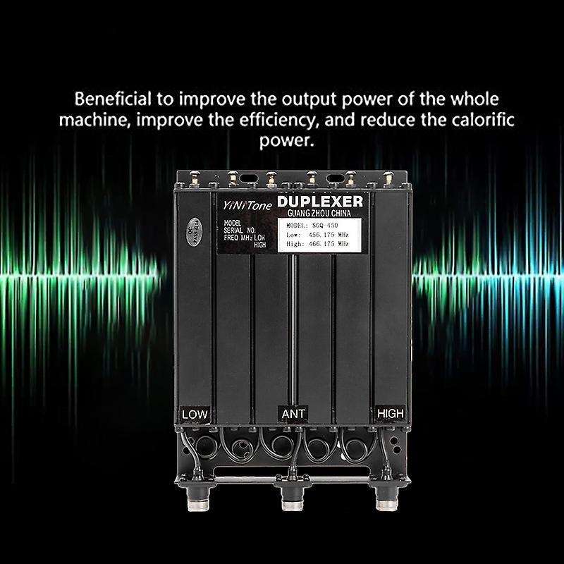 Yinitone 25w Uhf Duplexer Tx: 153.150/rx: 158.150mhz N-head Repeater