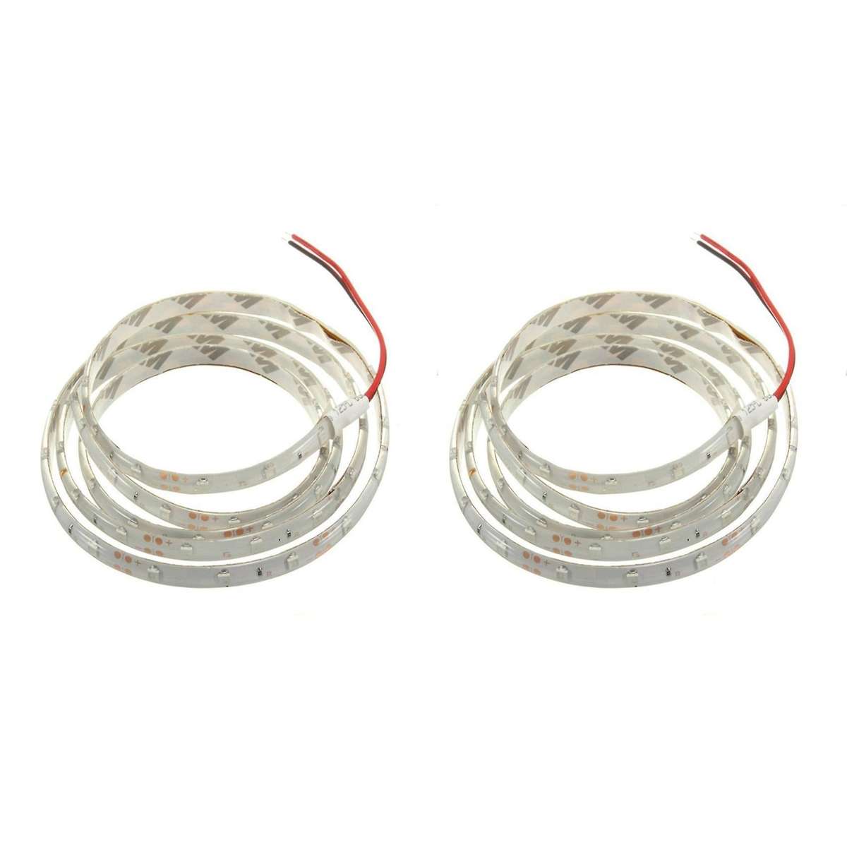 2x 1m 60-3528 Smd Etanche Led Strip Lumineuse Dc12v(bleu)