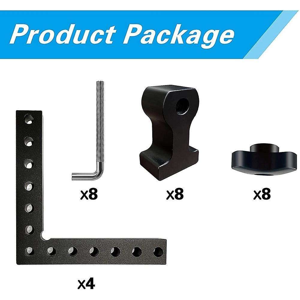 90 Degree Positioning Right Angle Clamps for Picture Frame Box Drawer