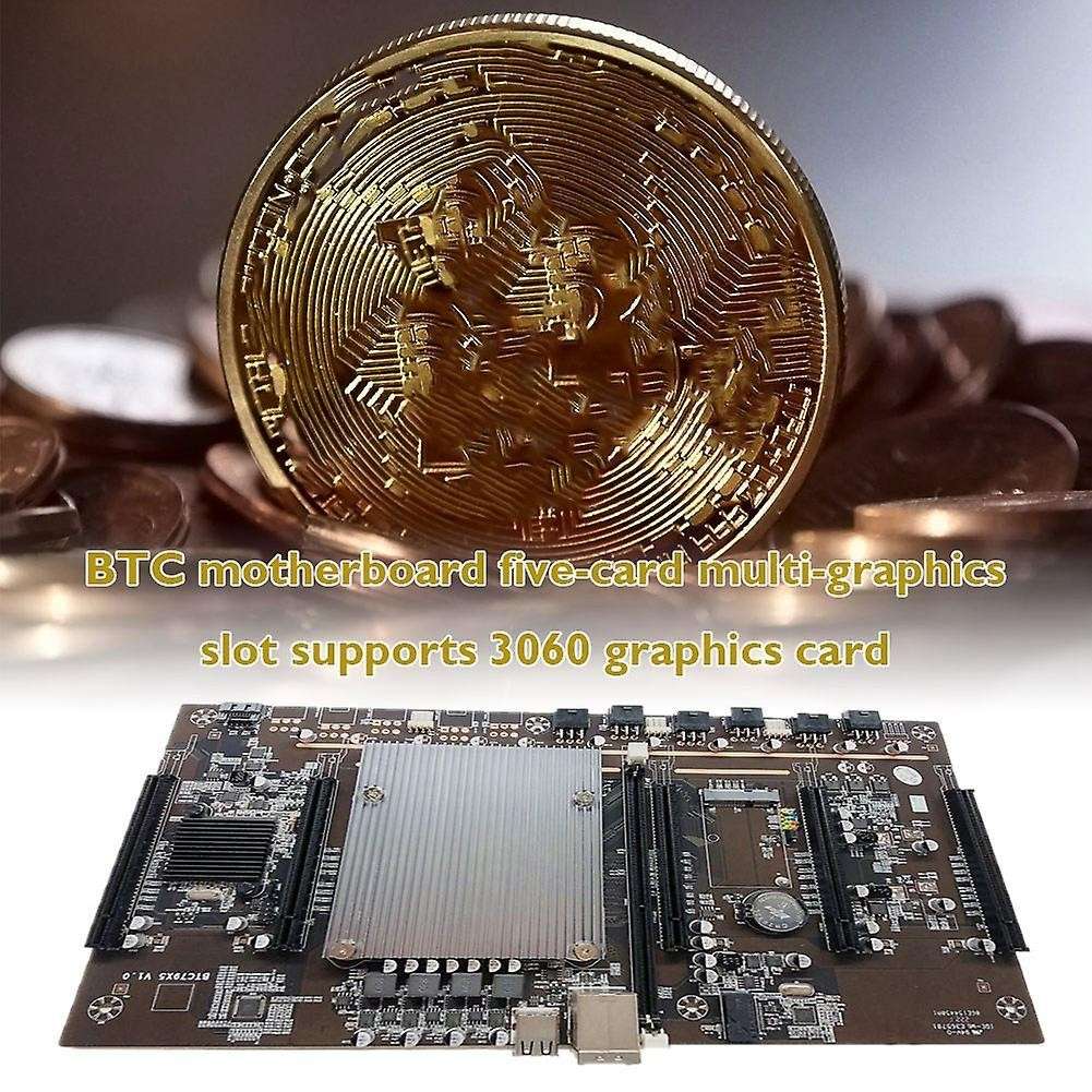 Btc Mining Motherboard V1.0 Lga 2011 Ddr3 Supports 32g with 8g Memory