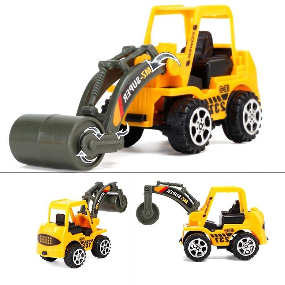 6 Styles /set Plastic Construction Engineering Vehicle Toys for Boys