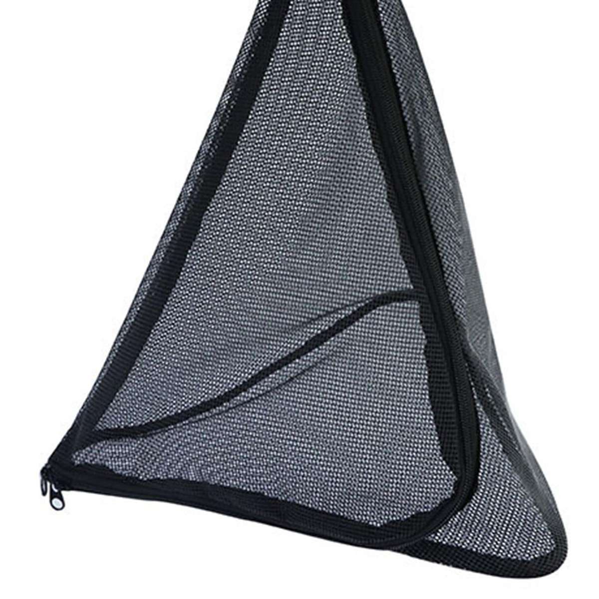Outdoor Storage Net Triple-cornered Foldable Grid Drain with Hook S