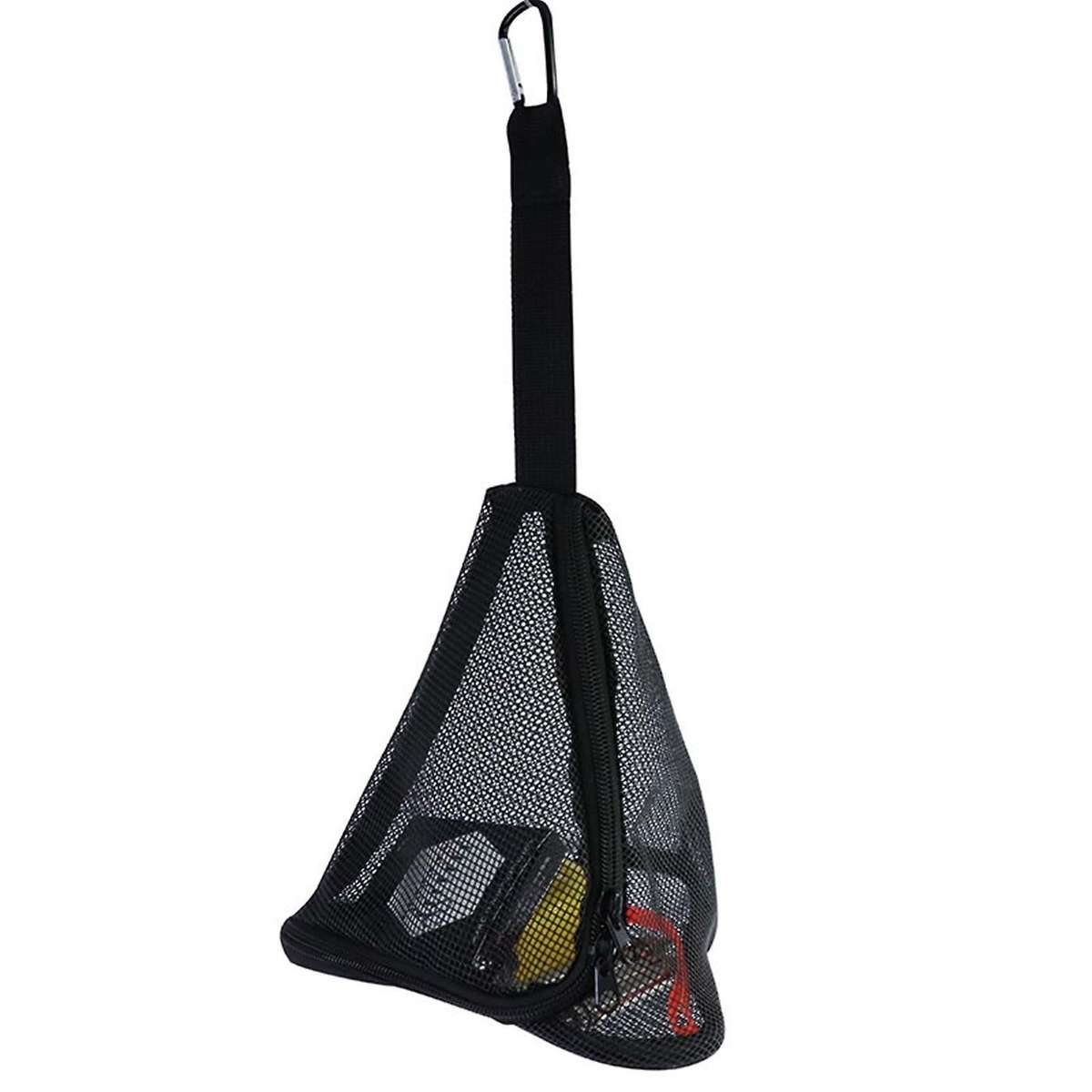 Outdoor Storage Net Triple-cornered Foldable Grid Drain with Hook S