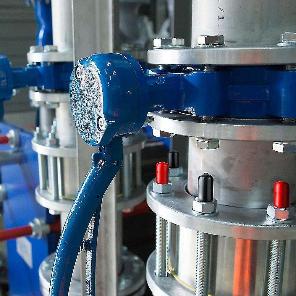 20pcs Rubber End Caps 19mm Id Pvc Round Tube Bolt Cap Cover Black