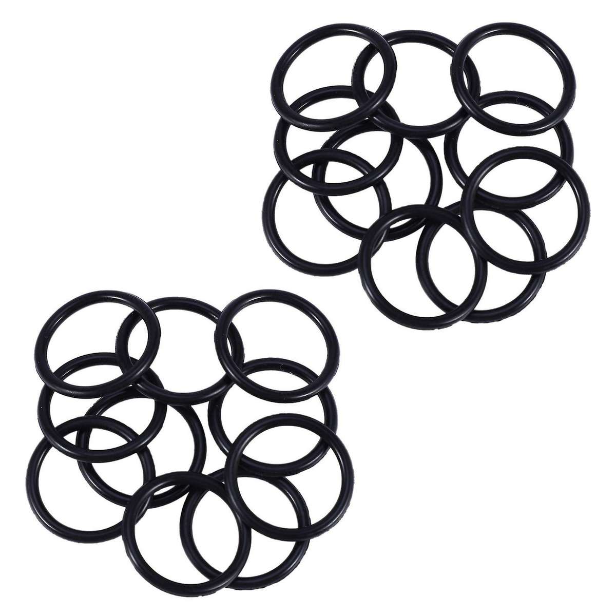 10 Stueck Gummi Oil Seal O-ringe Dichtungen 30x25x2.5mm