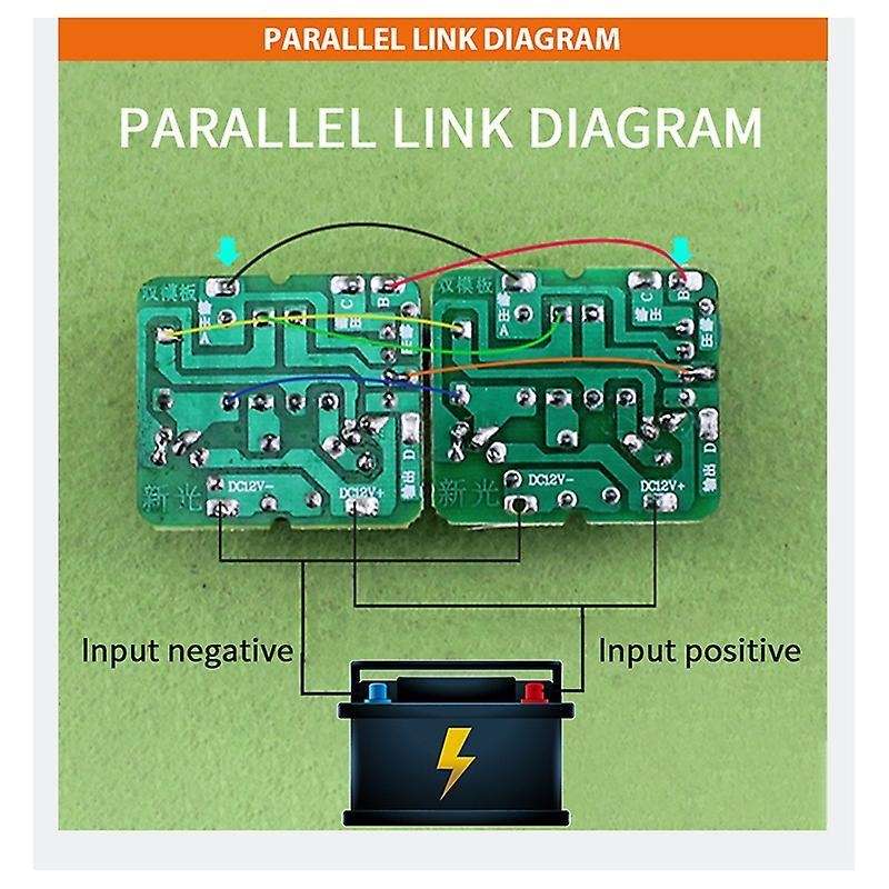 12v to 220v Step Up Power Module 35w Inverse Converter Booster Module