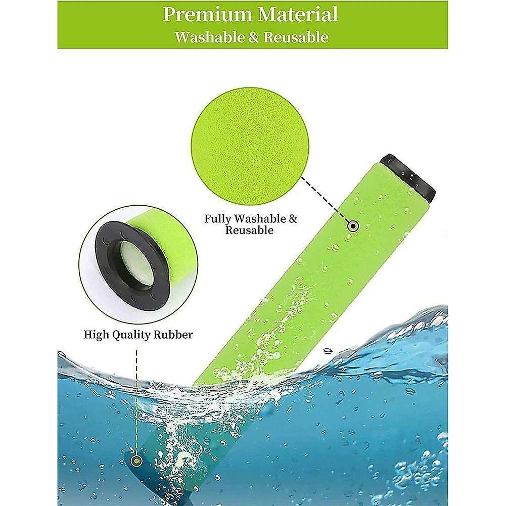 Washable Dirt Bin Stick Filter for Gtech Airram Mk2 & Air Ram Mk2 K9