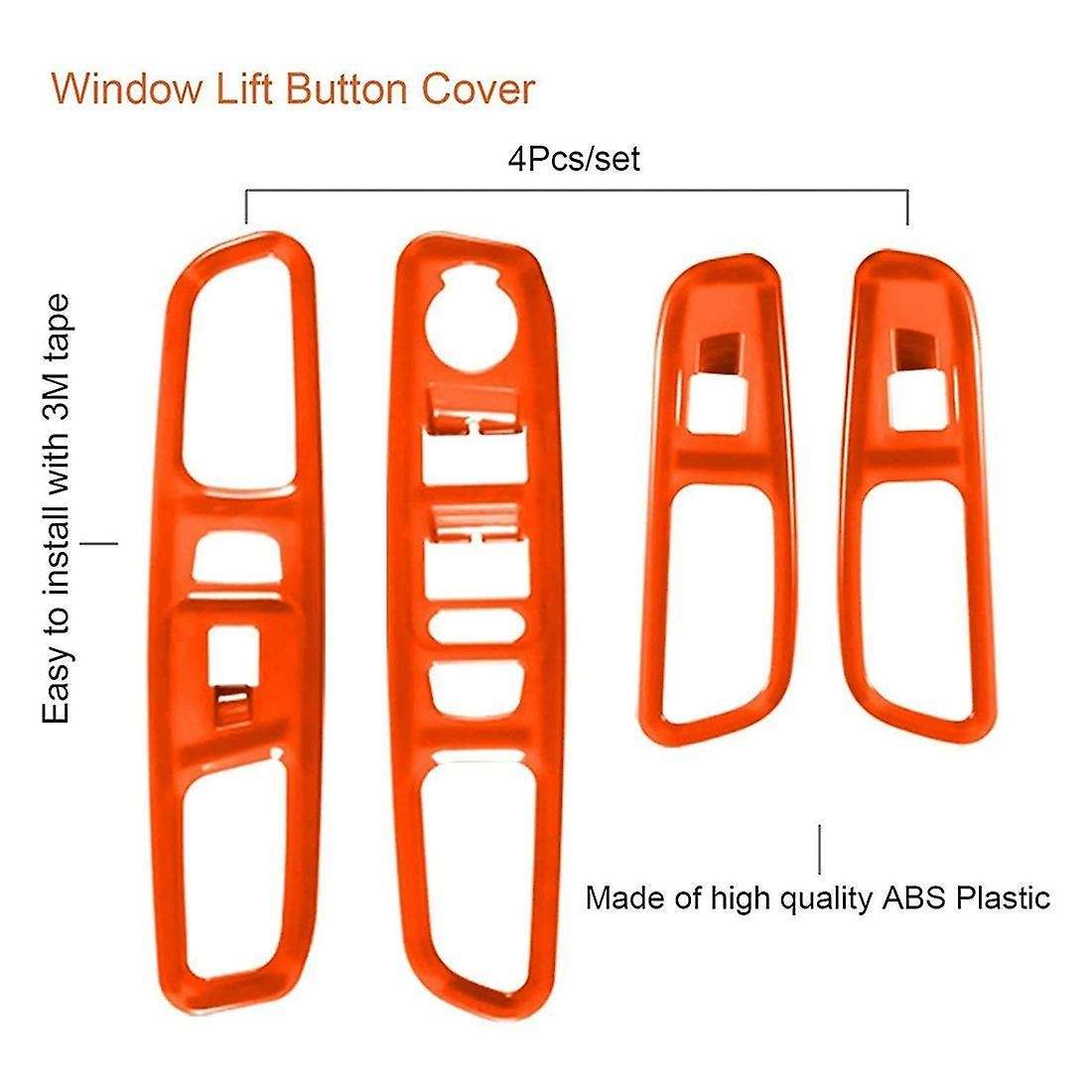 Air Conditioning Vent Interior for Jeep Renegade 2016-2018 (orange)