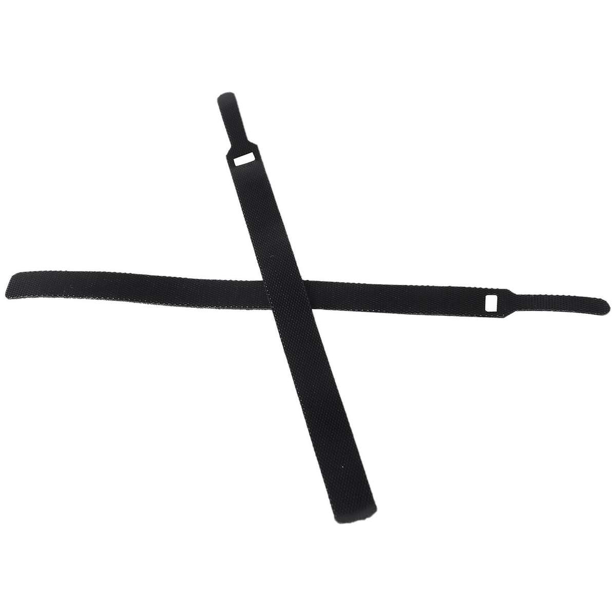 50pcs 12x200mm Nylon Reusable Cable Ties with Eyelet Holes to Back