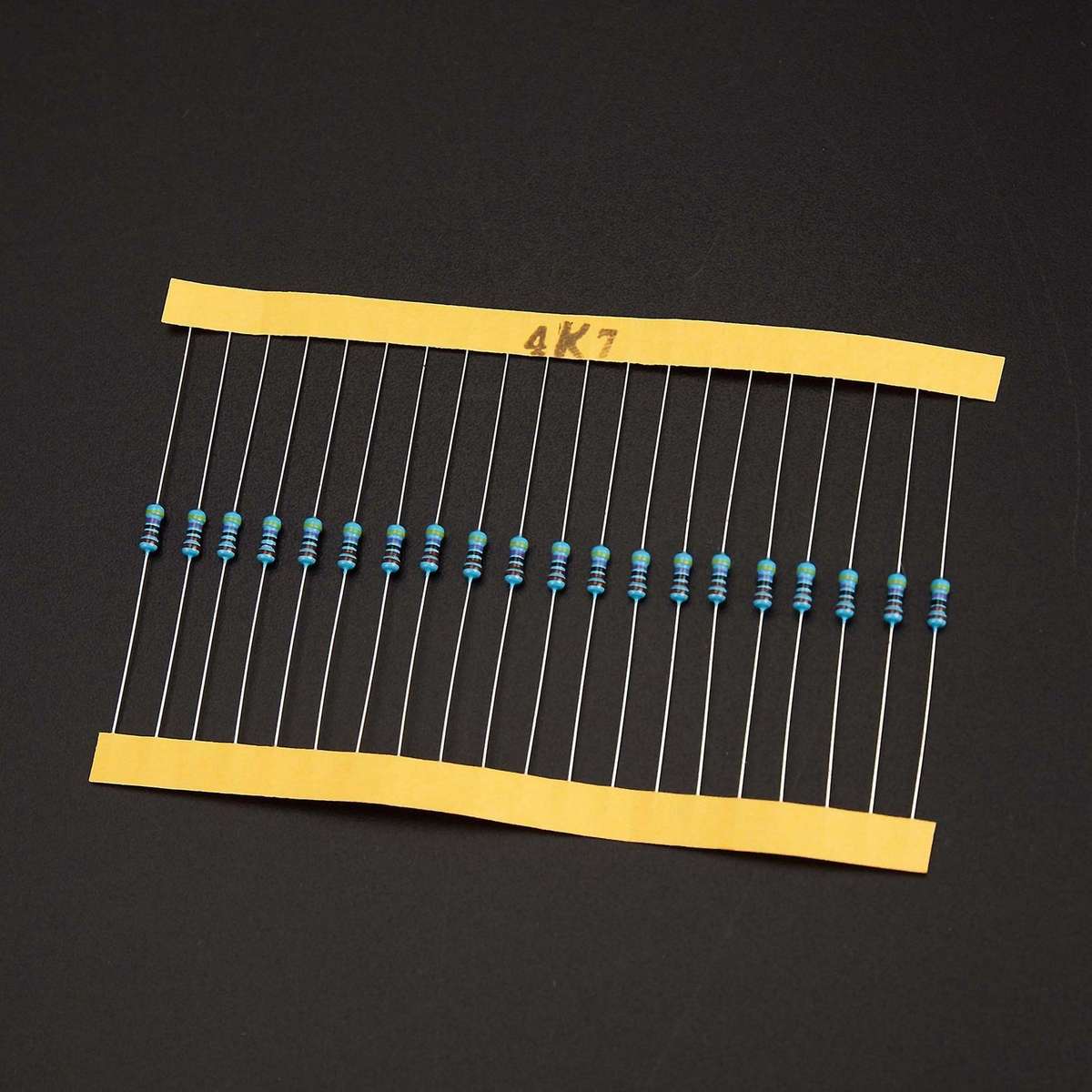 600 Pcs 30 Kinds Each Value Metal Film Resistor Pack 1/4w 1%