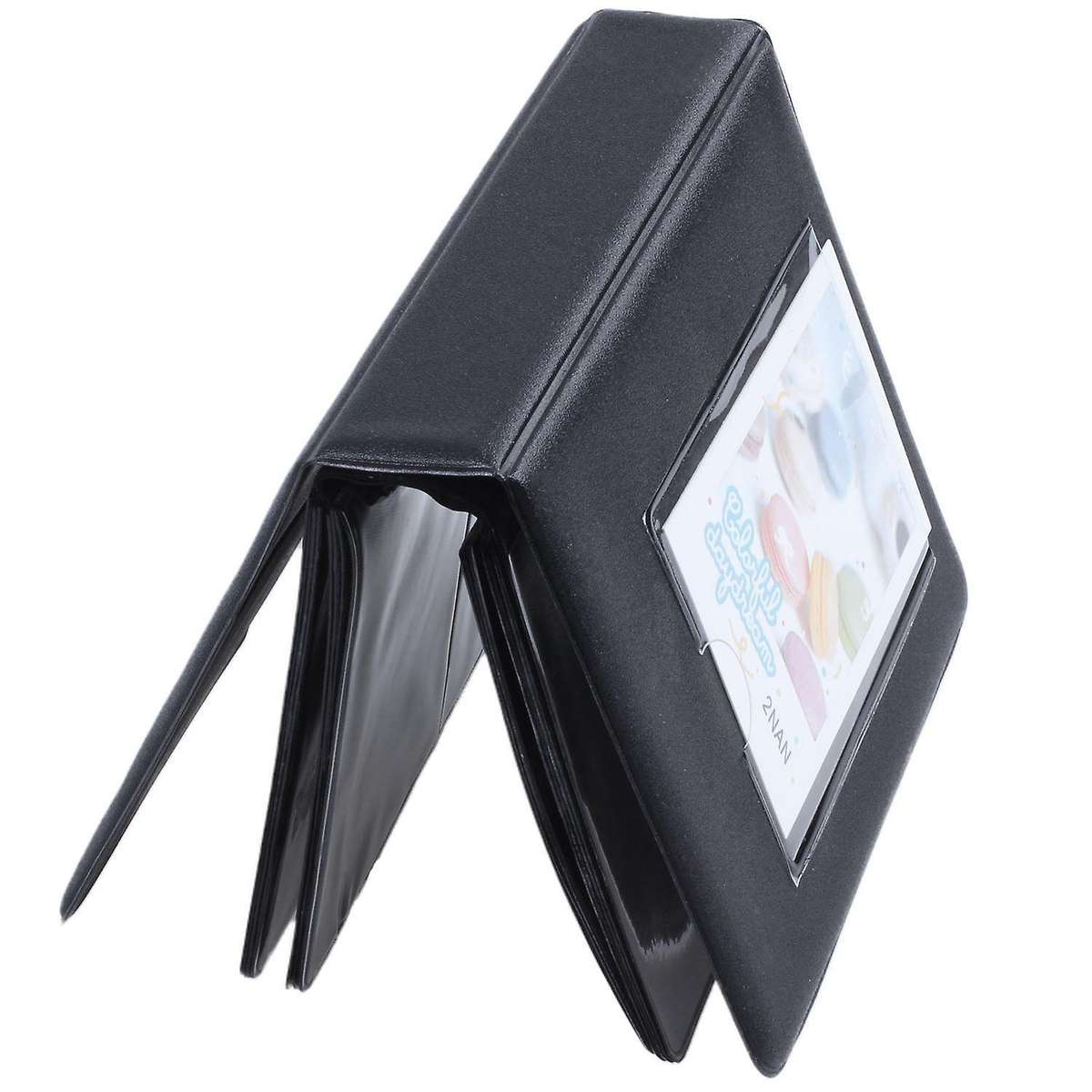Mini Photo Album 64 Slots for Mini Film Camera-black