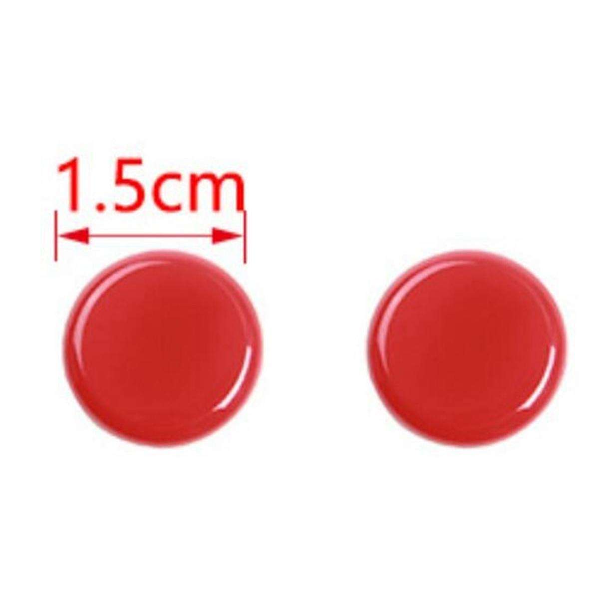 Wiper Lever Knob Trim On Both Sides for Corvette C7 (red)