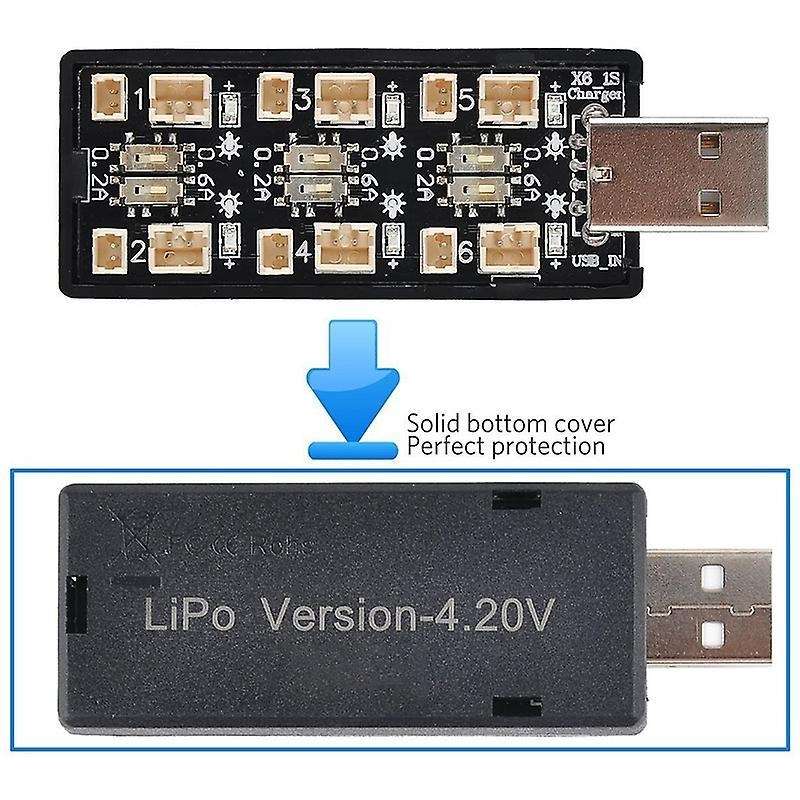 1s Lipo Battery Usb Charger 1s Lipo Charger Micro- Connectors