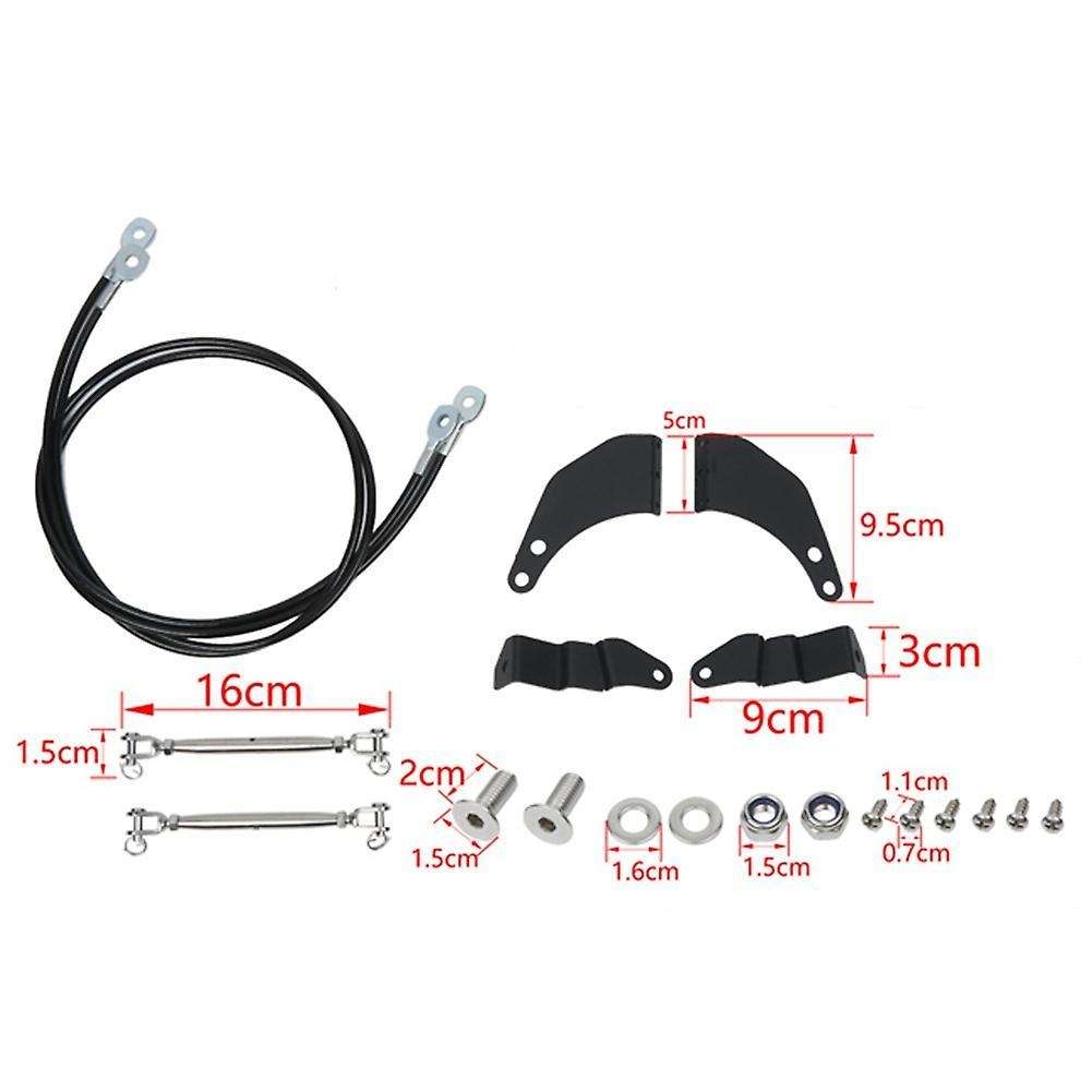 Car Hood Obstacle Eliminate Rope Limb Riser Kit for Jimny 2012-2017