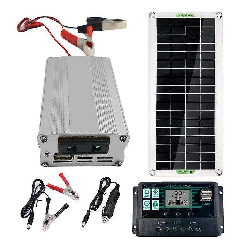 200w Solar Panel Kit 12v to 220v Battery Charger with 100a Controller