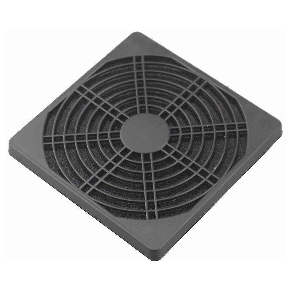 2 Pcs Abs Computer Ventilator Grill 120mm Fan Filter Fan Mesh Cover