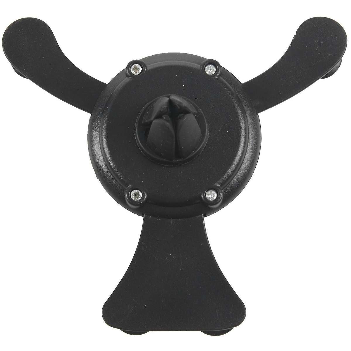 Car Smartphone Stand Air Vent Holder No Magnetic Phone Holder Black