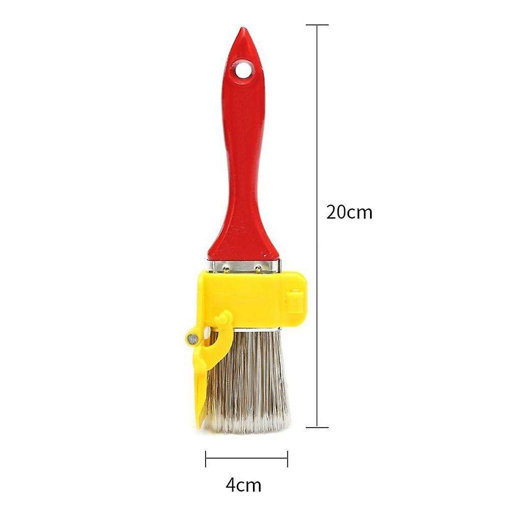 1 Set Clean Cut Professional Edger Paint Brush Tool Imitation Wool