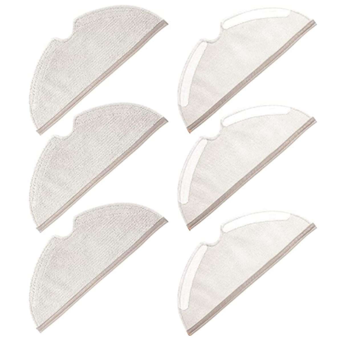 Wipes for Xiaomi Roborock, Wipe Pads Accessories Replacement,6 Pieces