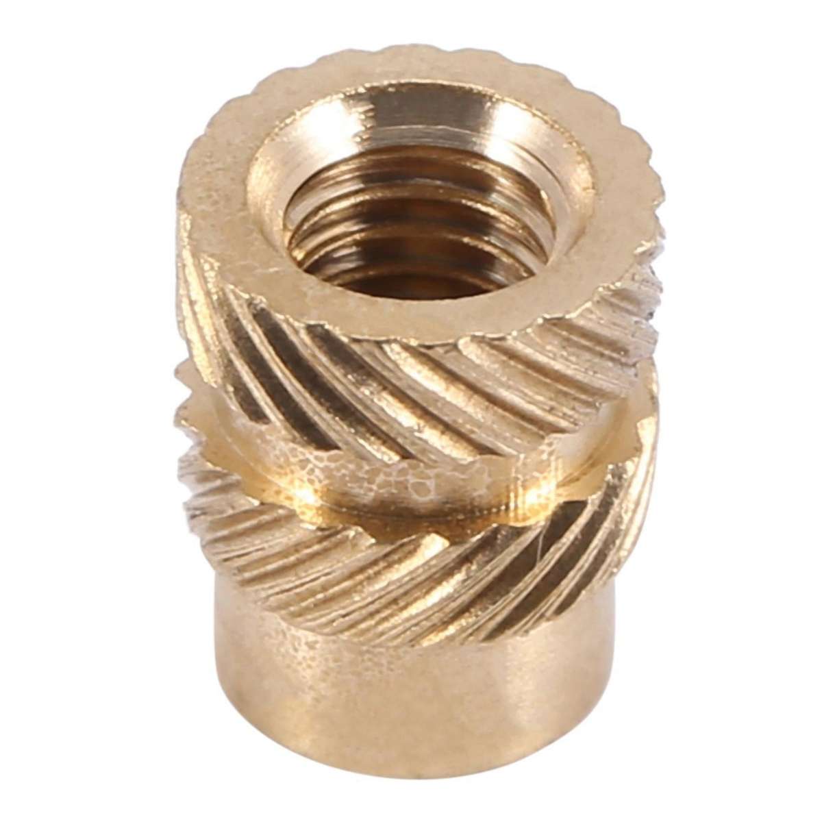 200pcs Thread Knurled Brass Threaded Embedment Nut for 3d Printer