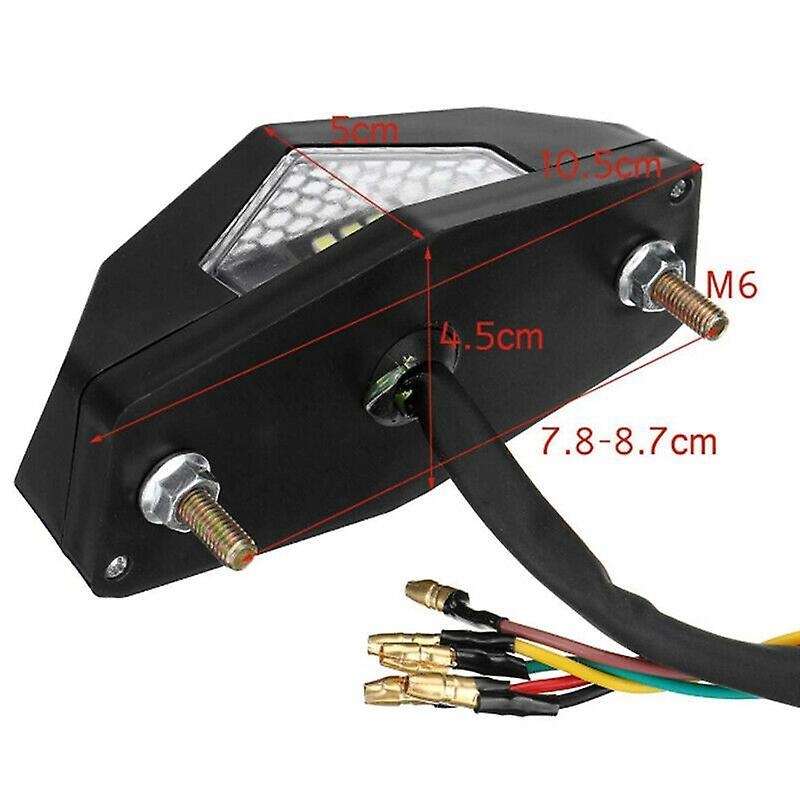 Universal 12v Motorcycle Brake Light Led Turn Signal Light Tail Light