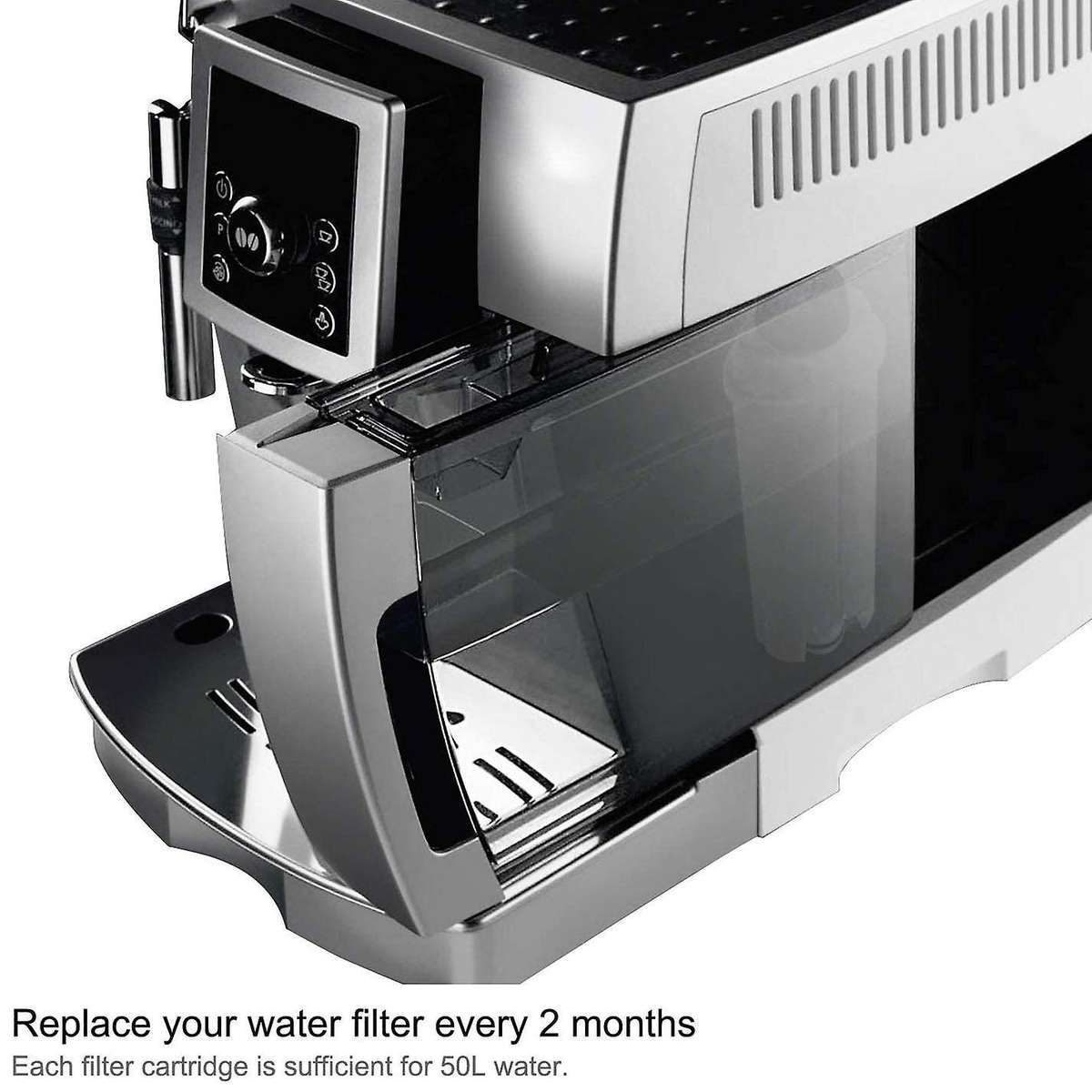 12 Pack Coffee Machine Water Filter for Delonghi Dlsc002 Filter