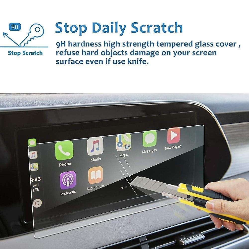For Palisade 2020 2021 Kona 2019+ 10.25-inch Gps Tempered Glass Film