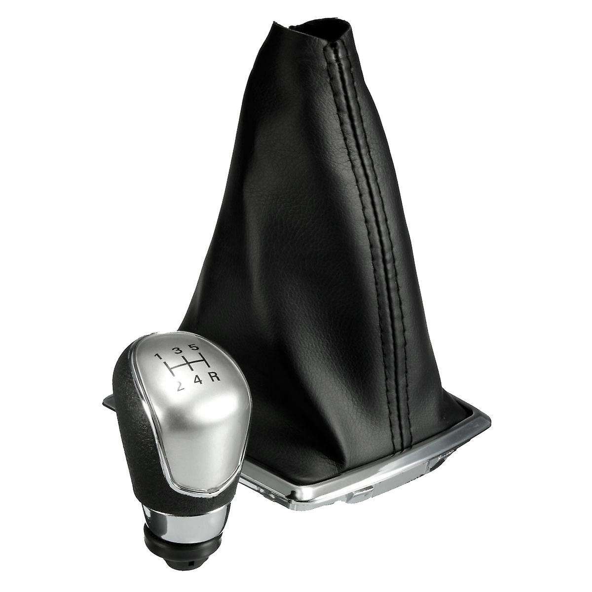 5 Speed Manual Gear Shift Knob Lever Gaiter Boot Cover for Ford Focus