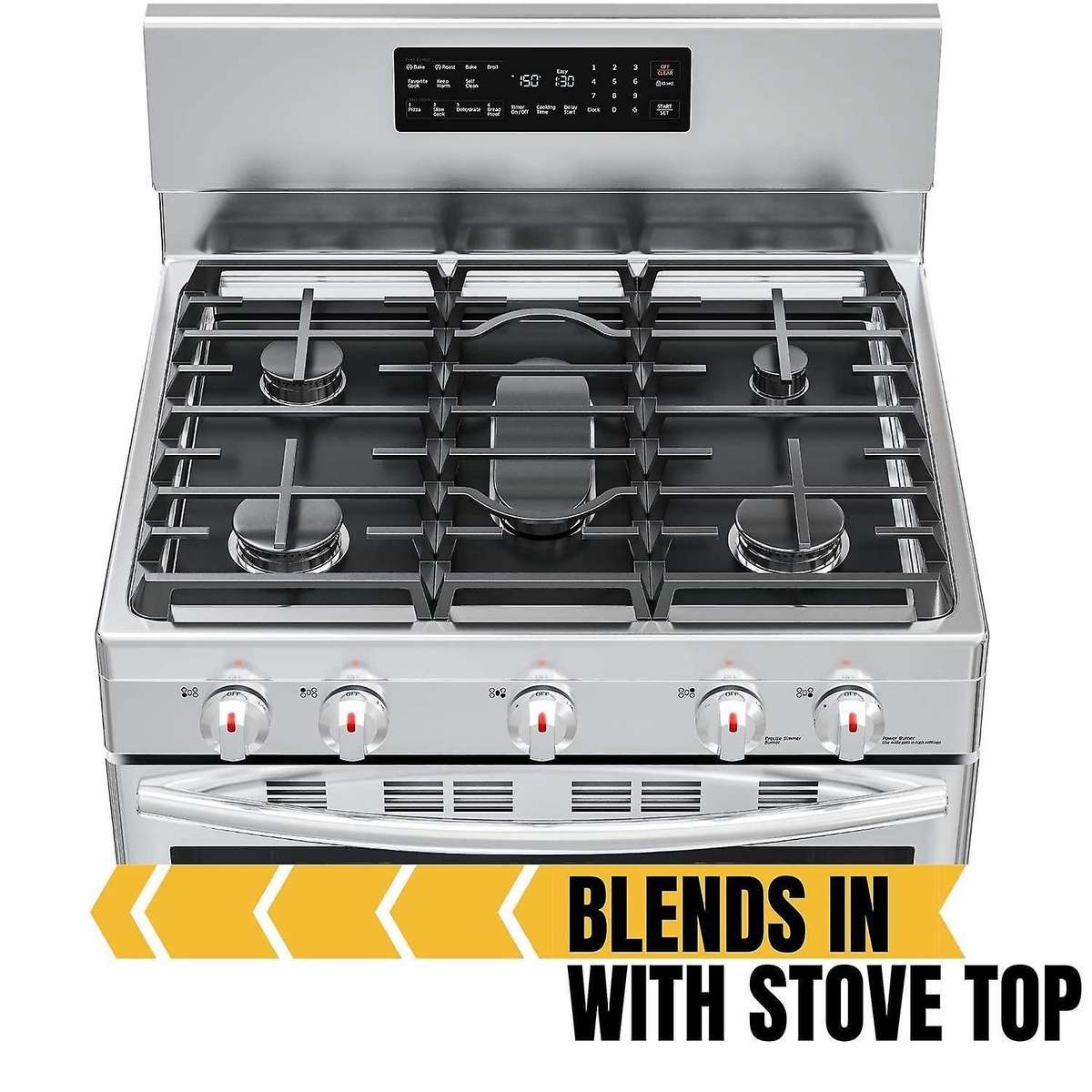 Stove Burner Cover for Samsung Gas Range, Reusable Gas Stove Liners