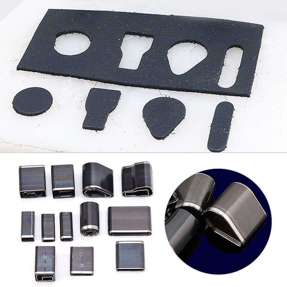 18 Pcs Hollow Punch Cutter Tool Leather Punch Set One Hole Leather Pu