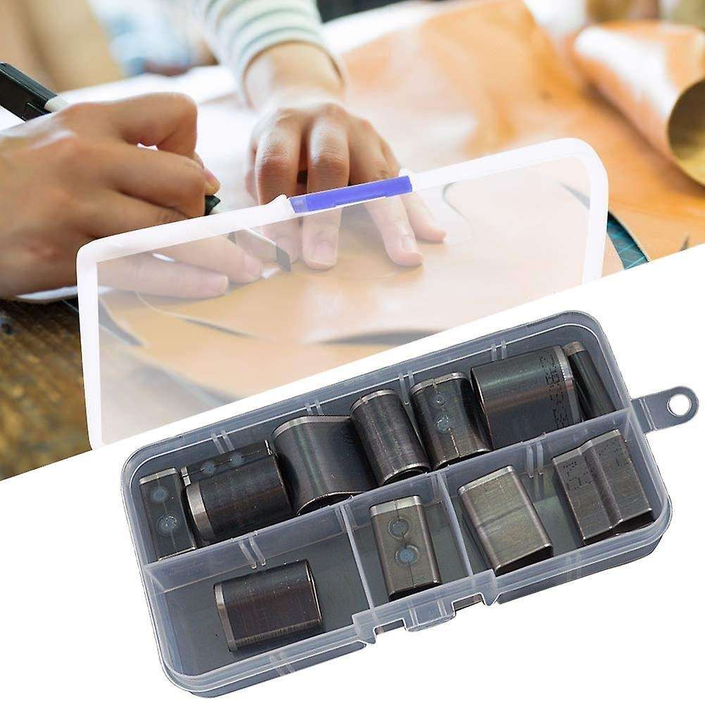 18 Pcs Hollow Punch Cutter Tool Leather Punch Set One Hole Leather Pu