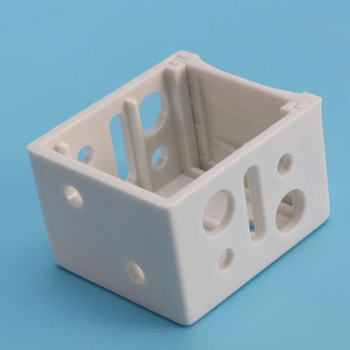 1 Inch Blind Brackets White Profile Box Blinds Headrail Bracket (8)