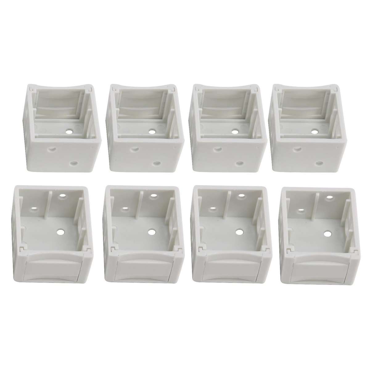 1 Inch Blind Brackets White Profile Box Blinds Headrail Bracket (8)