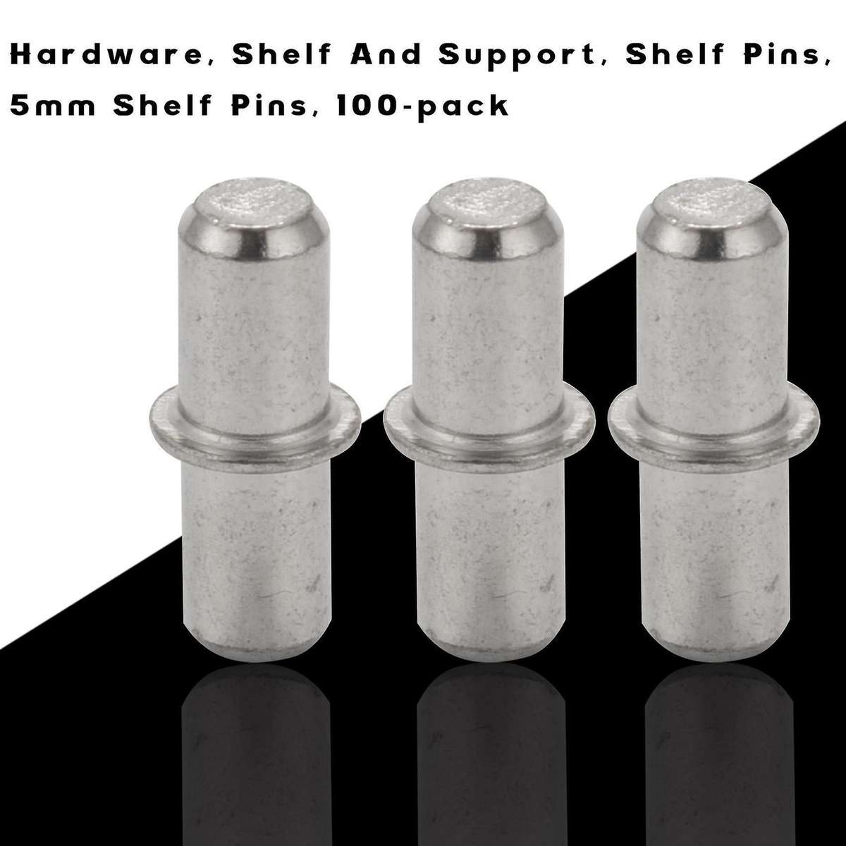 Hardware, Shelf and Support, Shelf Pins, 5mm Shelf Pins, 100-pack