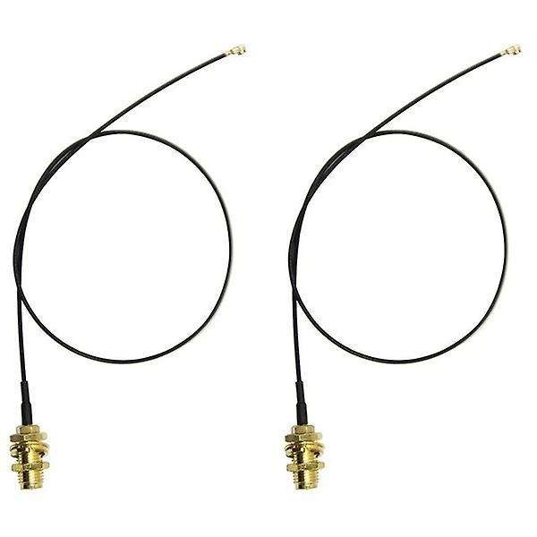 4 X 6dbi 2.4ghz 5ghz Dual Band Wifi Rp-sma Antenna + 4 X 35cm