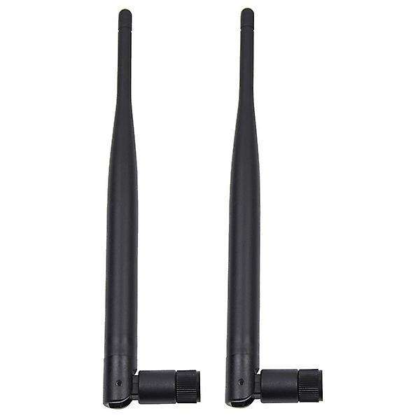4 X 6dbi 2.4ghz 5ghz Dual Band Wifi Rp-sma Antenna + 4 X 35cm