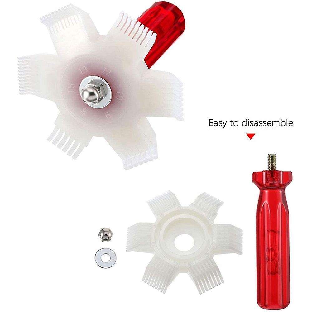 3pcs Condenser Fin Cleaner Brush,straightener Set for Air Conditioner