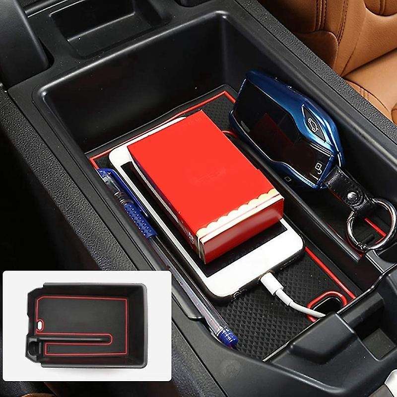 For Bmw X3 G01 X4 G02 18-21 Armrest Storage Box Tray with Rubber Mat