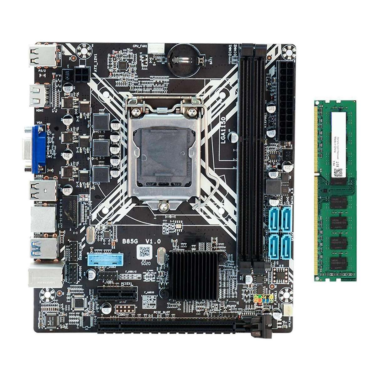 B85 Motherboard+ddr3 2gb Ram Lga1150 Desktop Computer Motherboard