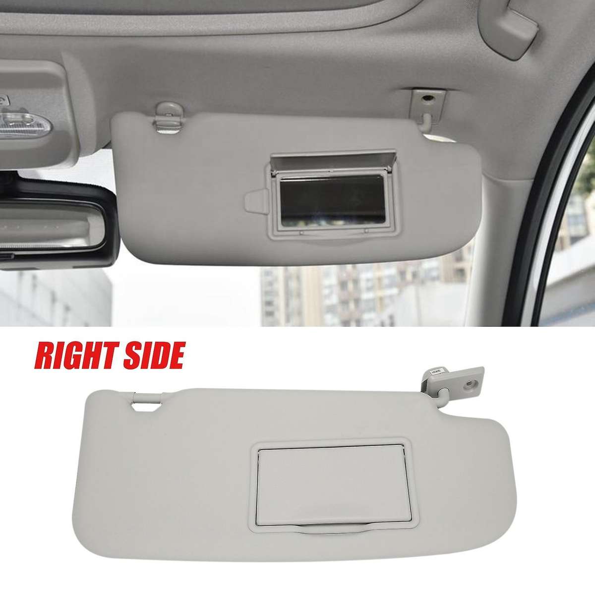 Right Hand Drive Car Inner Sunvisor Sunshade Sun Shield Sunvisor