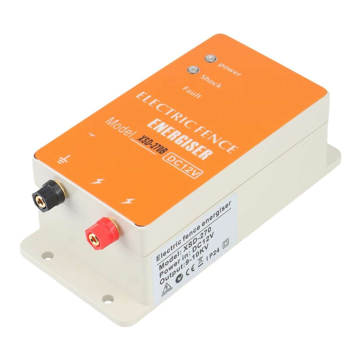 10km Electric Fence Solar Energizer Charger Controller High Us Plug