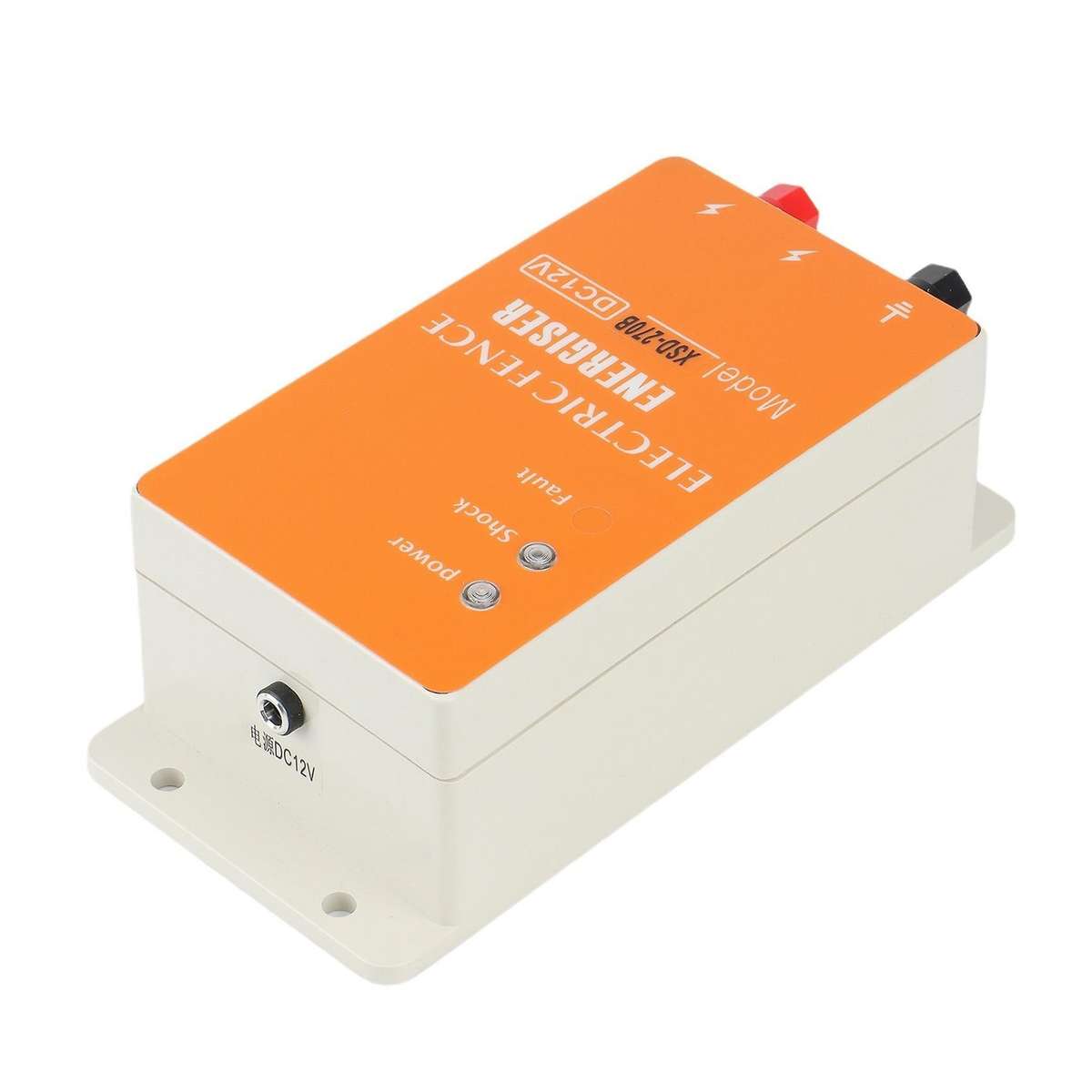 10km Electric Fence Solar Energizer Charger Controller High Us Plug