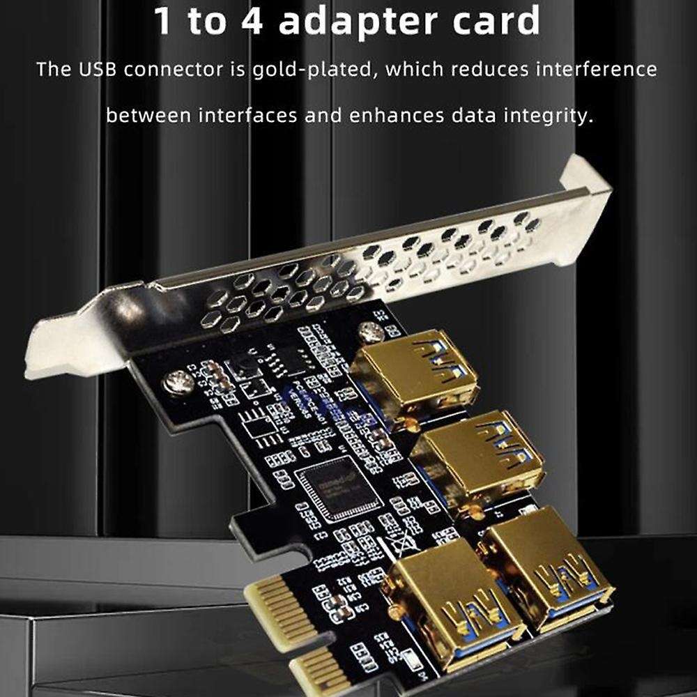 Pcie Pci-e Pci Express Riser Card for Bitcoin Mining 009c Plus,red