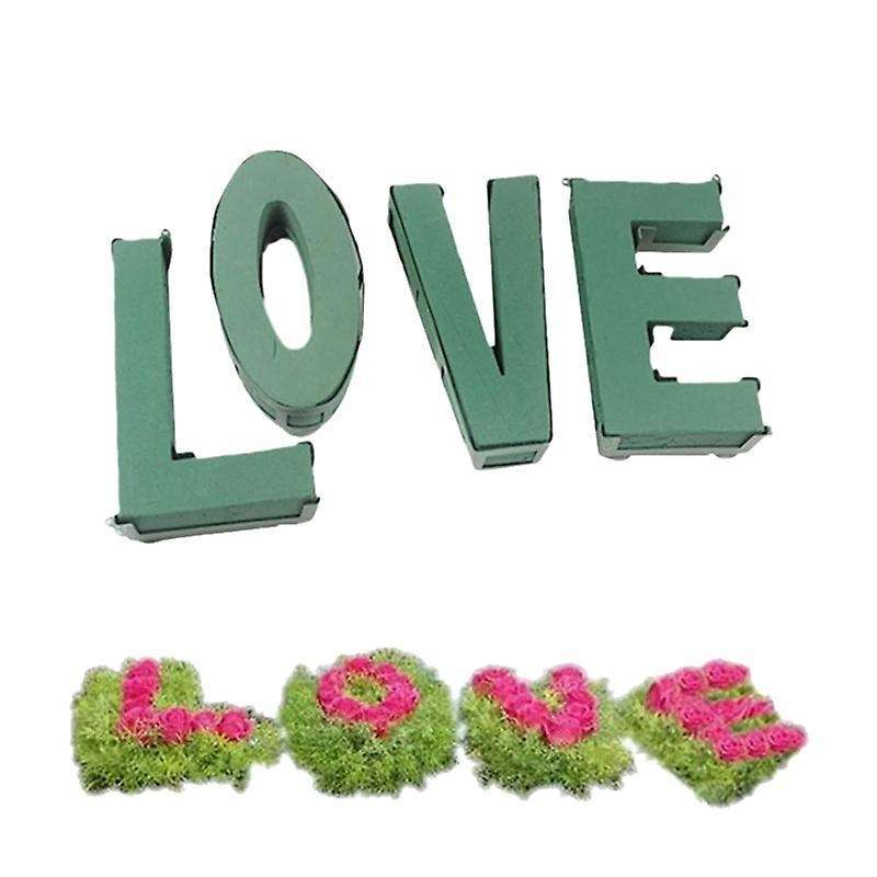 Floral Foam Love Flower Holder with Floral Foam and Suction Cup