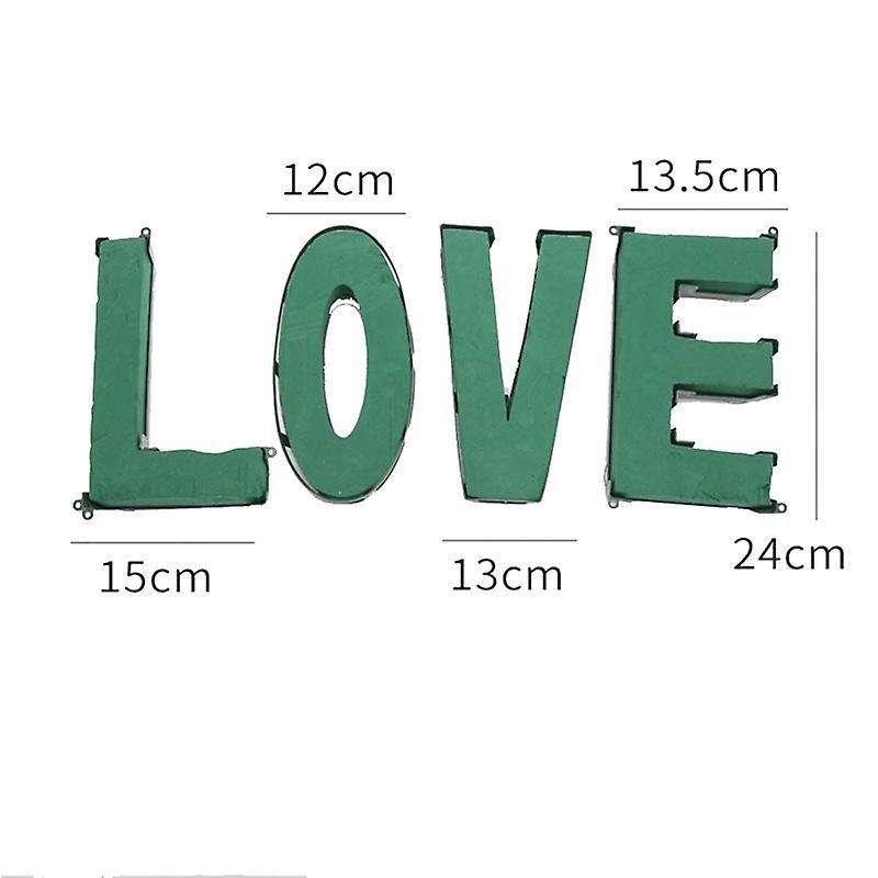 Floral Foam Love Flower Holder with Floral Foam and Suction Cup