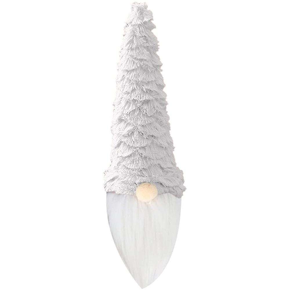 Christmas Hat Champagne Bottle Cover for Dinner Table Decor(white)