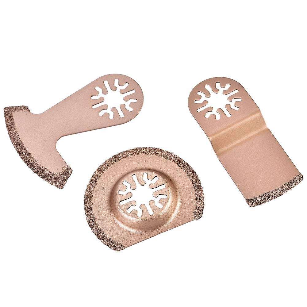 3pcs Multi Function Tile Saw Blades Set for Porcelain Tile Cutting