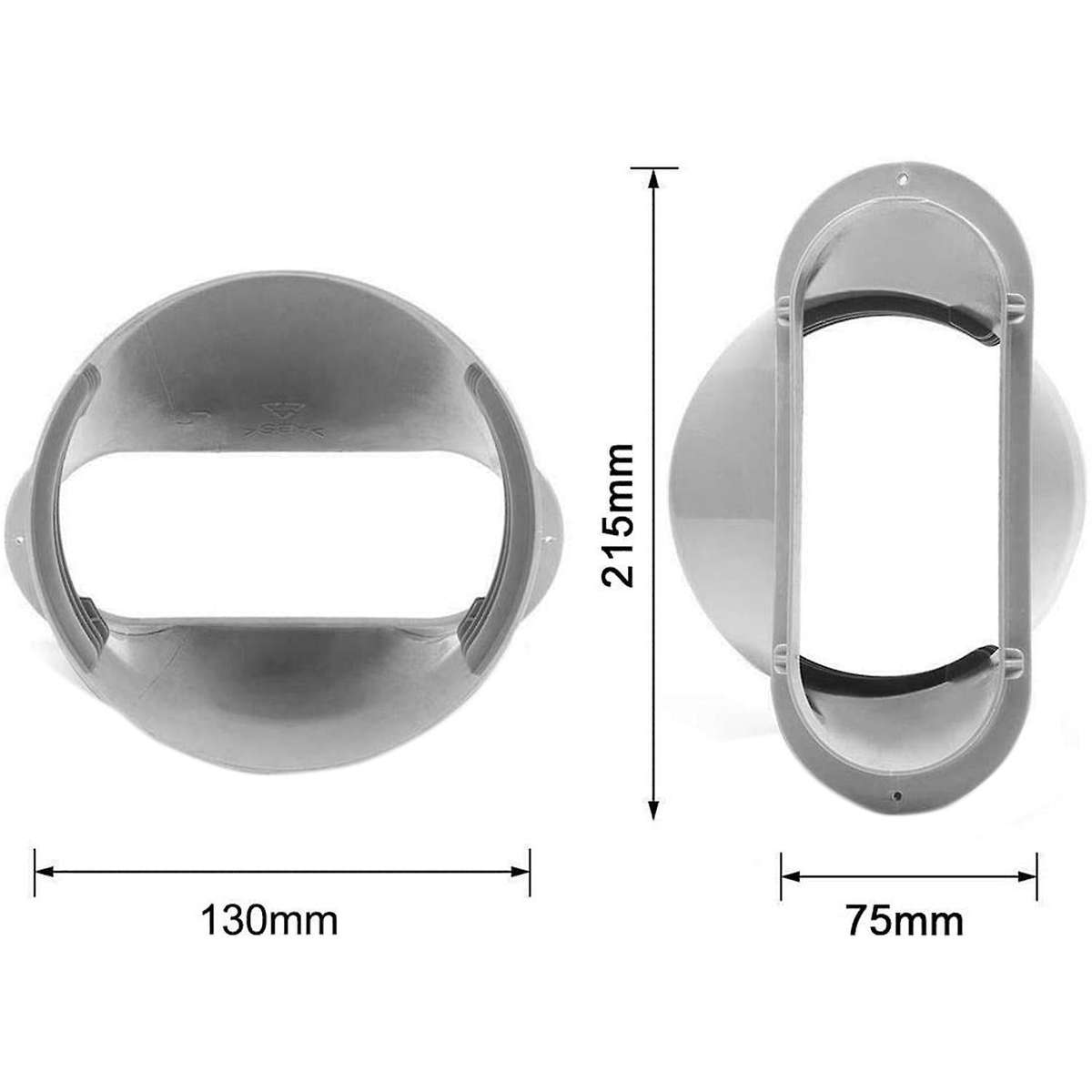 Portable Home Mobile Air Conditioner Body Fitting Connector